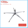 Iron Casting Chrome Plated Chair Base of Furniture Hardware