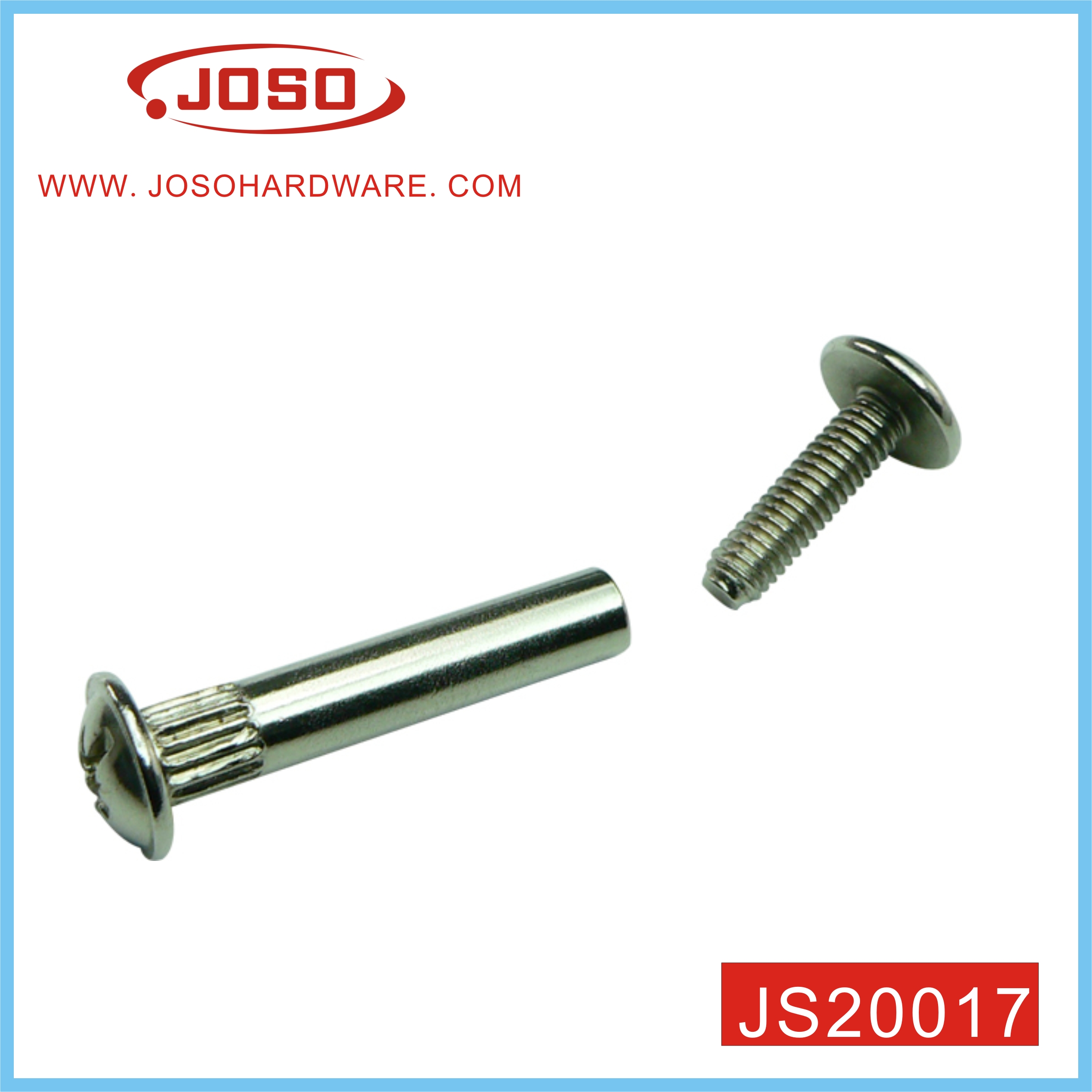 Male And Female Screw Of Fasteners For Connecting 