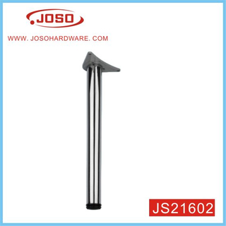 Hot Selling Chrome Plated Round Metal Furniture Table Leg For Dinning Room