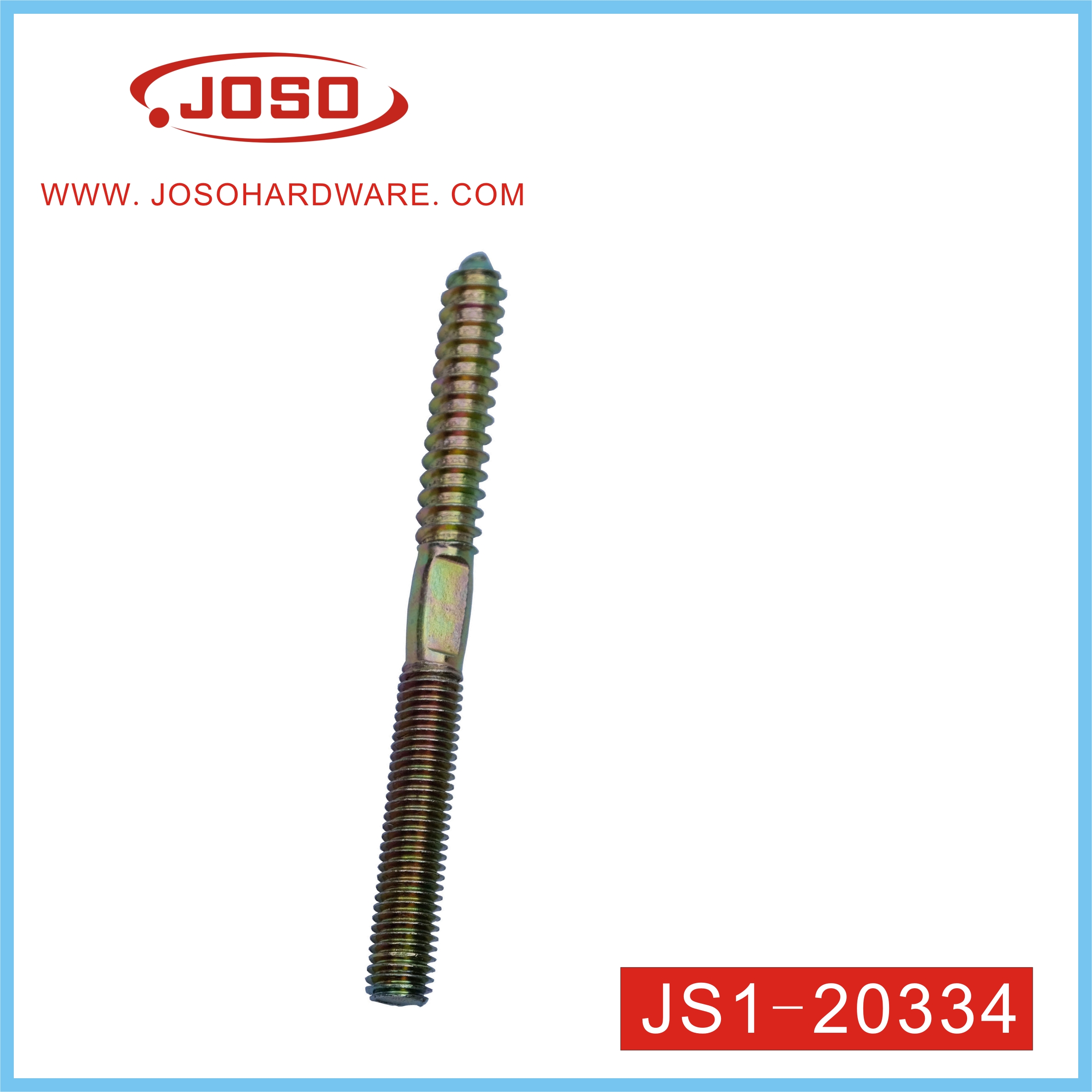 Carbon Steel M8 Double Thread Stud Bolt of Furniture Hardware for Connector