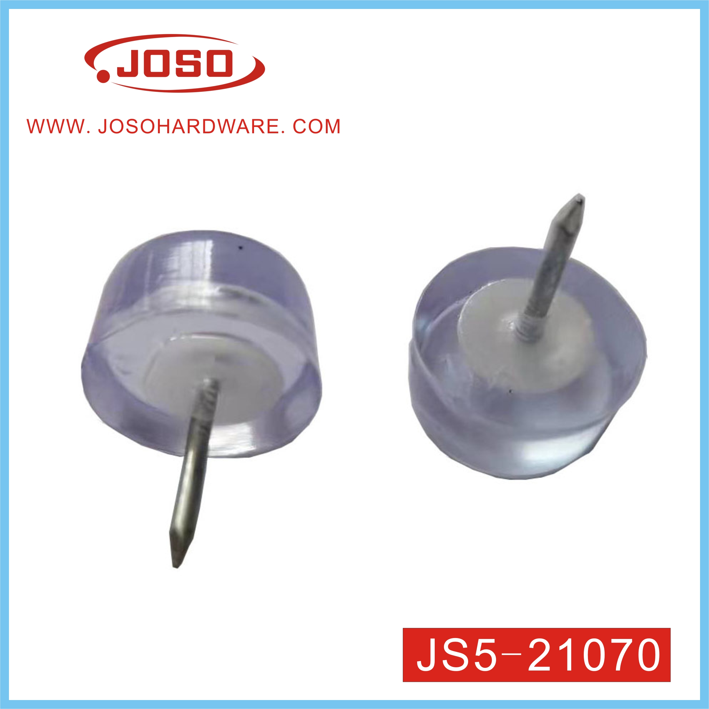 Transparent Chair Nail Glide of Furniture Hardware for Protector
