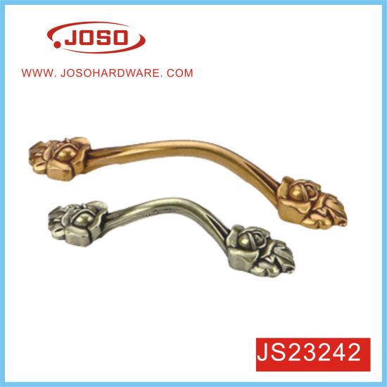 Gold or Antique Brass Cupboard Bow Style Drawer Handle for Cabinet